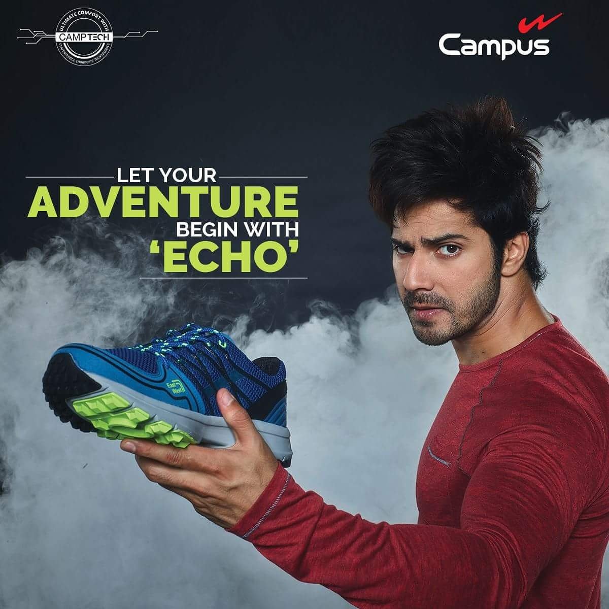 campus echo running shoes