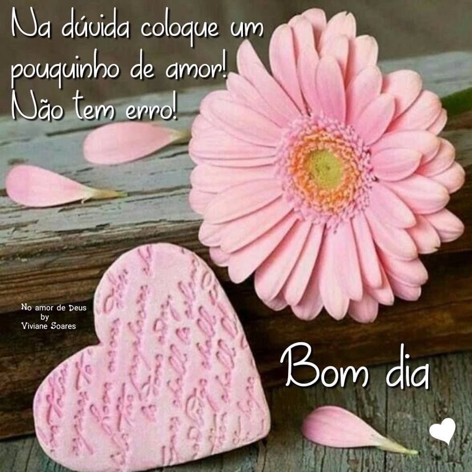 Na dúvida coloque um pouquinho de amor!
Não tem erro!
O melhor tempero! 😍❤❤ Bom dia!