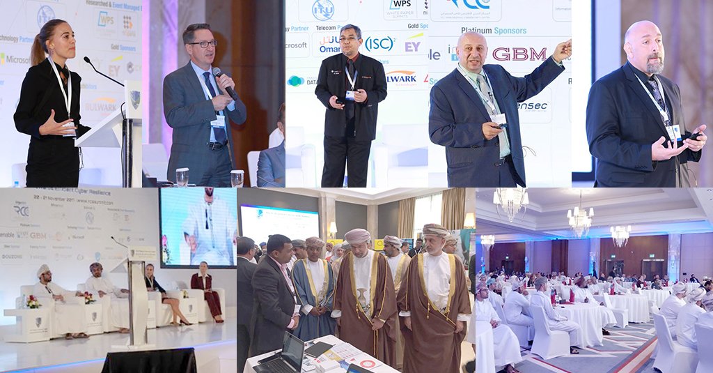 Highlights of the 6th Regional Cybersecurity Summit 2017 | Muscat, Oman

A special thanks to all the sponsors and delegates who made it a superb event, join us again next year for a bigger and better #rcssummit <a href="/ITUARCC/">المركز الإقليمي للأمن السيبراني (RCC)</a> <a href="/OmanCERT/">Oman National CERT</a> <a href="/ITU/">Int’l Telecommunication Union</a>