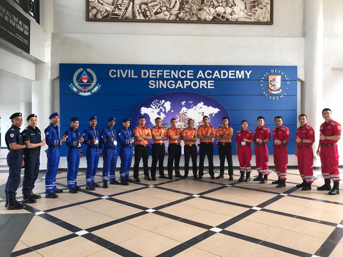 5 wakil APM sertai International Elite Rescuers Exchange Workshop (IERE) anjuran Singapore Civil Defence Force
