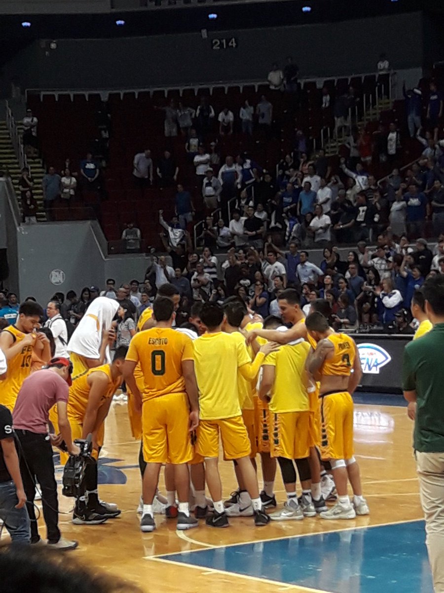 GOOD GAME WELL PLAYED! STILL PROUD 🔰 #FierceTamaraws