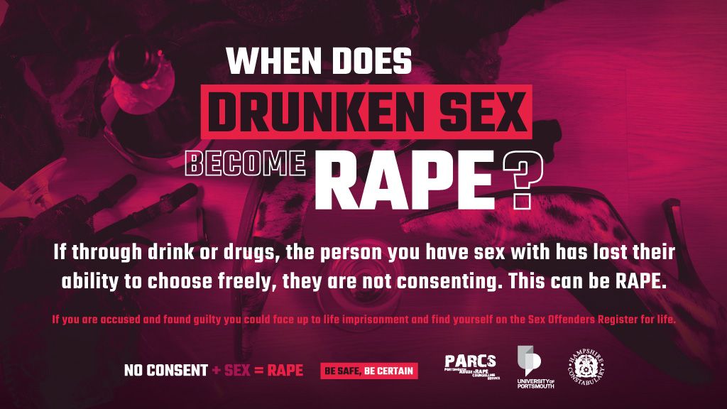 UPSUadvice's tweet photo. No Consent + Sex = Rape! Even if through drinks or drugs the person you are having sex with has lost their ability to choose freely they are NOT consenting #UPSUKeepSafe @PARCSRapeCrisis https://t.co/fCGGwx6Zwi