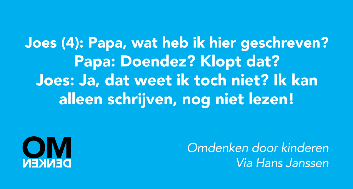 Omdenken's tweet photo. https://t.co/v0QgU4Ui7W