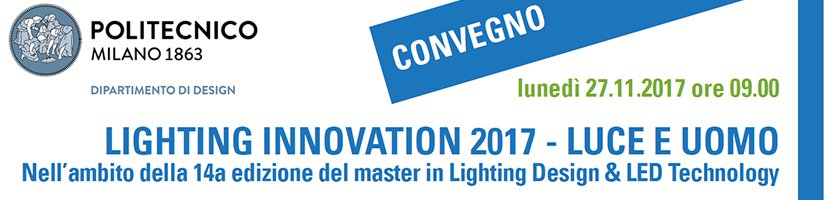 LaboratorioLUCE's tweet photo. #lighting #formazione LIGHTING INNOVATION: LUCE E UOMO 27/11 - 09.00-13.00 (https://t.co/BeHQz4yVny) Partecipazione gratuita. REGISTRATI: https://t.co/uDSh6Y9jVg https://t.co/ekjrVoiMcn