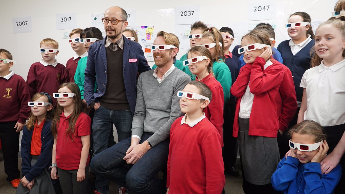 blasttheory's tweet photo. School kids from #Hull transformed the #its2097 films by adding a shocking idea on the future of death: https://t.co/raComfDvNQ https://t.co/K39GgDQi2h