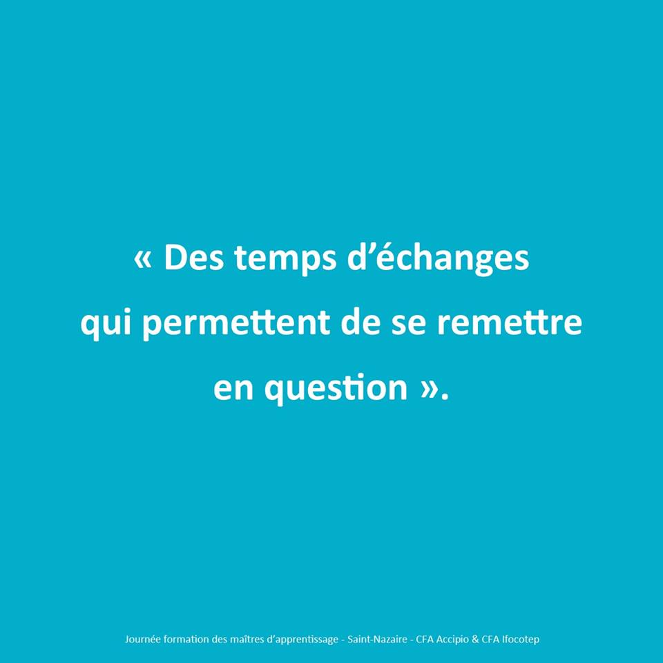 MalingePRO's tweet photo. Bilan de la première journée de Formation des Maîtres d'Apprentissage à Saint-Nazaire #Session2017 #MASN #Accipio #Ifocotep #Echanges #BonnesPratiques #CadreRéglementaire #Témoignages https://t.co/Q2Zt5cEsI3