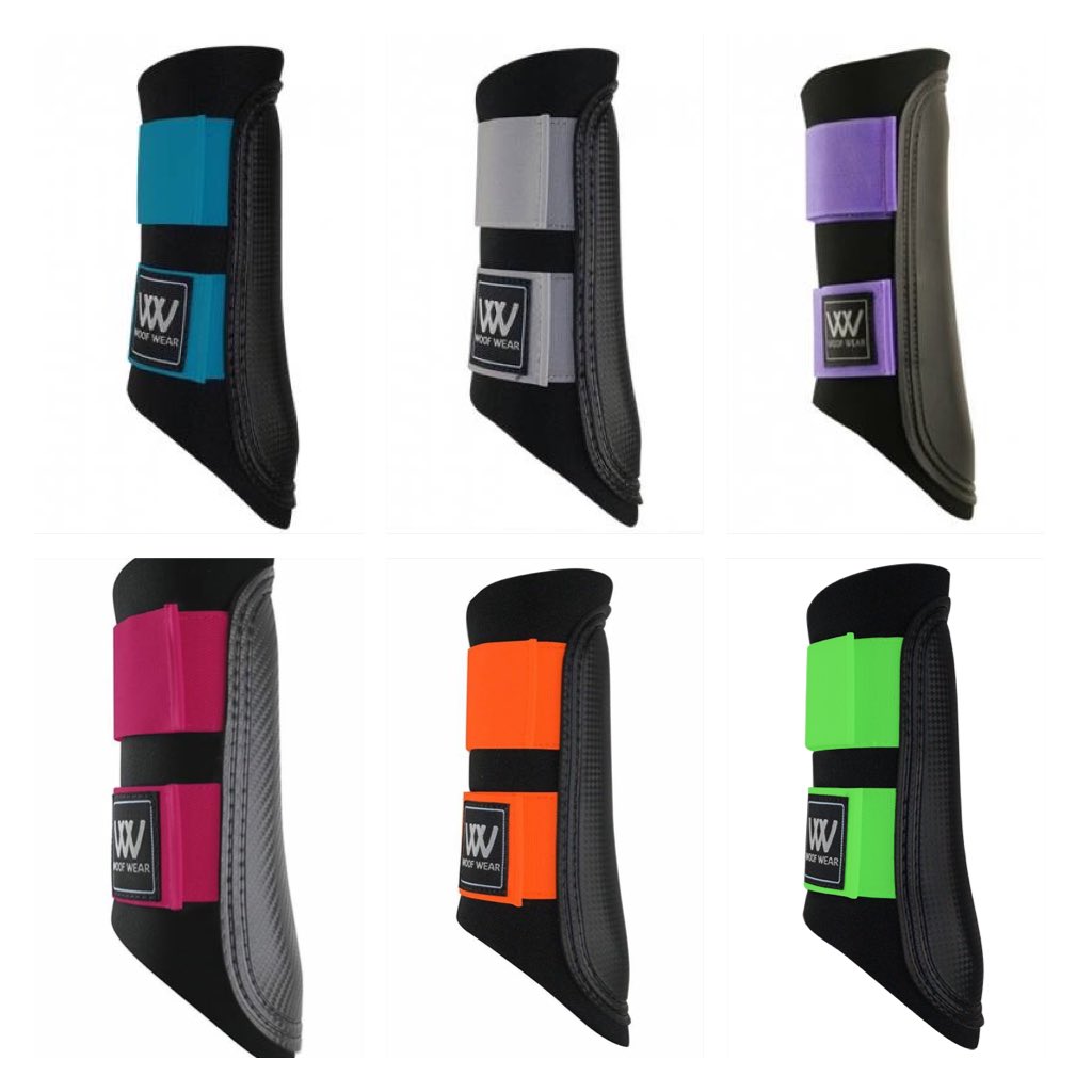 Woof Wear Club Brushing Boots - which colour will you choose? A firm favourite, these easy to use secure brushing boots available in some great colours <a href="/WoofWear1/">Woof Wear Ltd</a> #brushingboots #matchingset 
ingatestonesaddlery.co.uk/horse/horse-we…