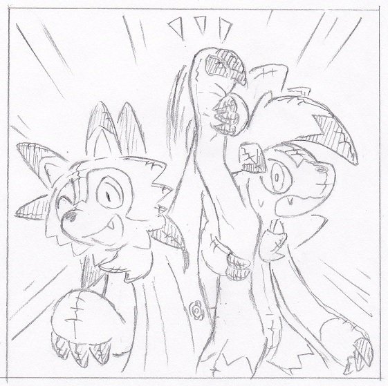 ルガルガンのtwitterイラスト検索結果 古い順