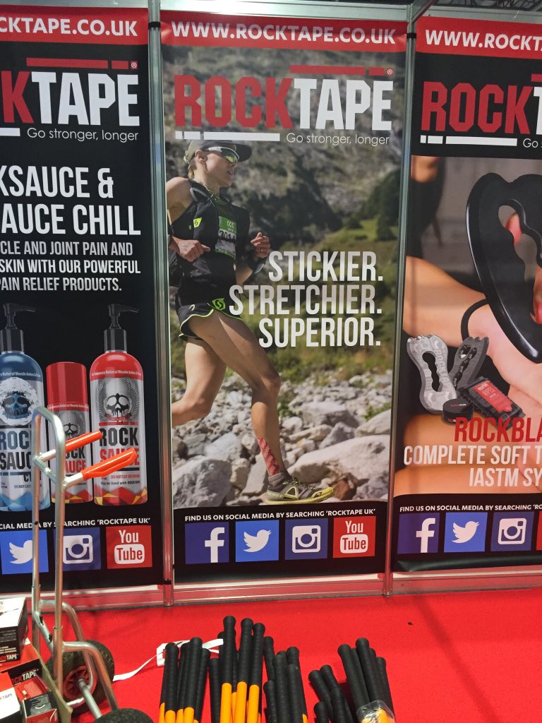 #therapyexpo2017 is underway!!! <a href="/RockDocRob/">RockDocRob</a> is on the #RocktapeMovementSummit stage talking about #rockblades