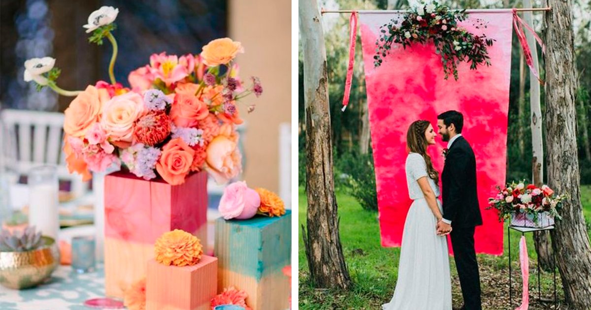 #Matrimonio in stile #watercolor: colorato, allegro e di tendenza --> bit.ly/matrimonio-sti…