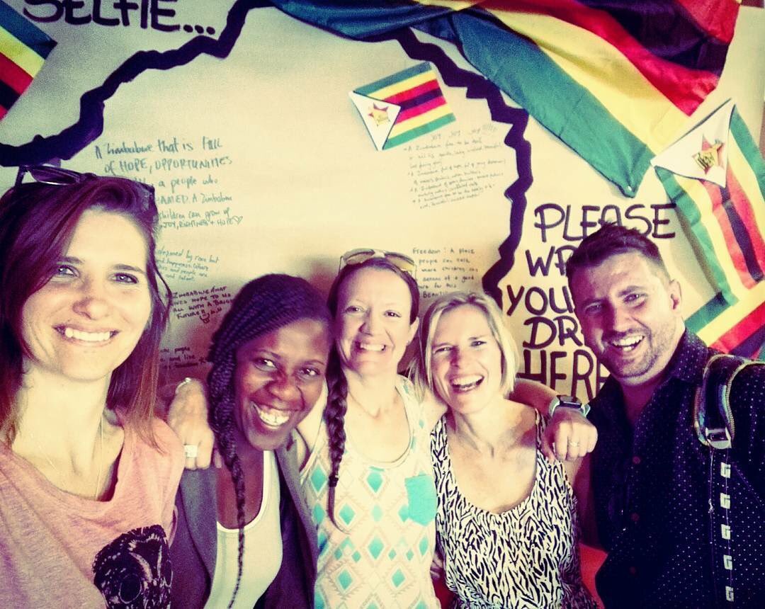 Zimkids's tweet photo. The smiles on our team's faces say it all! 🇿🇼 #todaywecelebrate #timetodreamagain https://t.co/Z5hKRdb00O