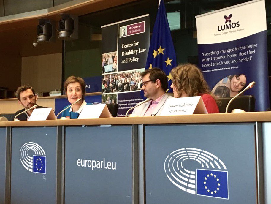 lumos's tweet photo. .@JanaHainsworth talks about strengthening support for CivSoc at #CLEreport launch: "If civil society doesn't have the capacity to monitor the process, then governments can't be held to account." #communitylivingforall https://t.co/rOURPtYLsf