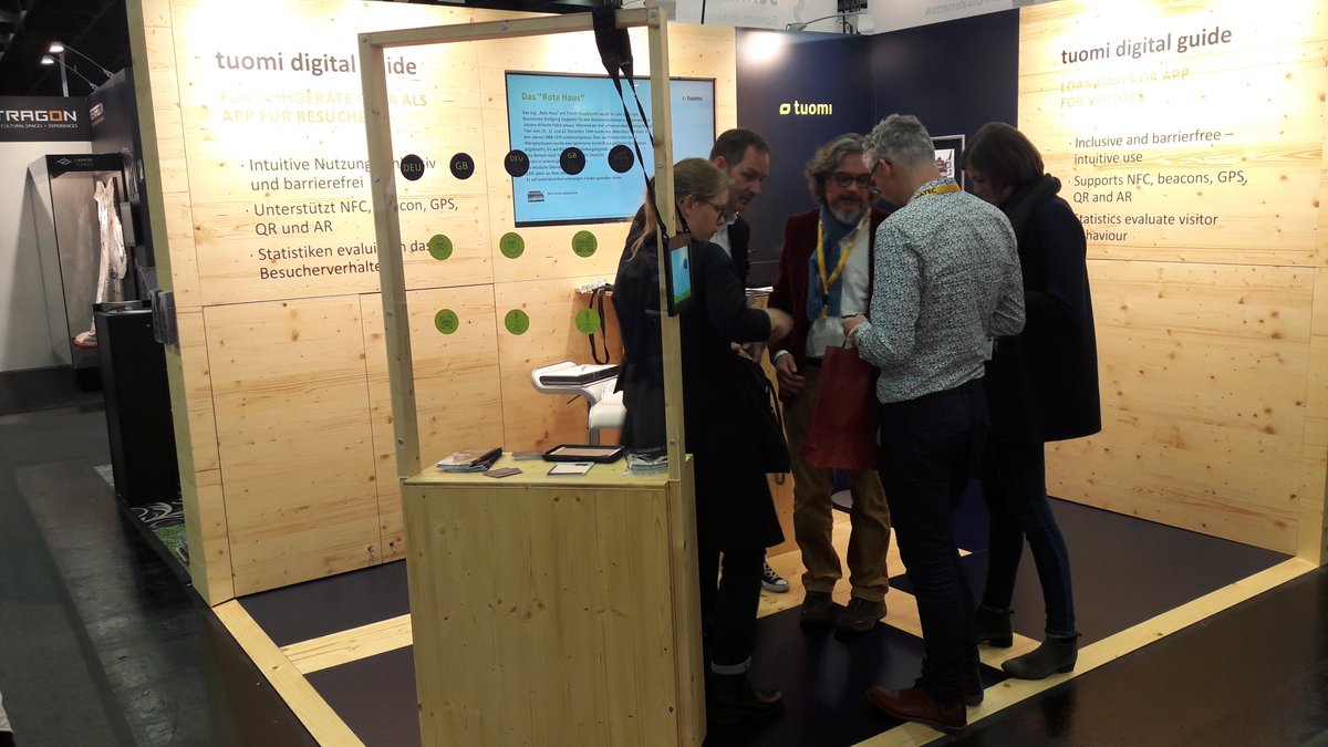 TUOMI_SA's tweet image. Die Messe ist gut gestartet. Viel Interesse und gute Gespräche auf der #Exponatec