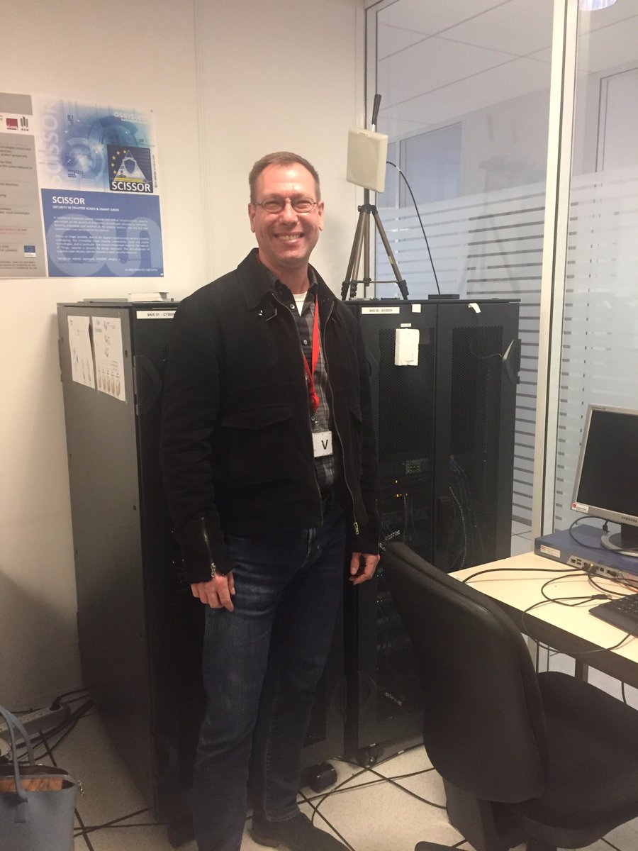 SCISSOR_2015's tweet image. .@SCISSOR_2015 project #testbed being put through its paces this week. Thanks to @Assystem for hosting #SCADA