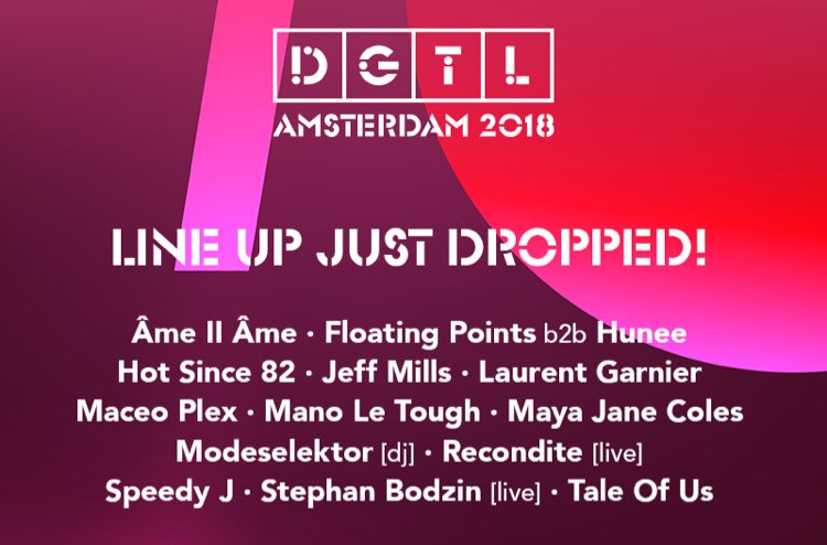 AbsoluteBass's tweet image. DGLT Amsterdam started revealing their line-up today !