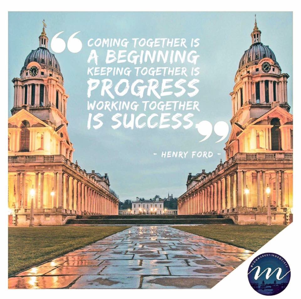 UoGMarkSoc's tweet photo. #QuoteOfTheDay #quotestoliveby #marketing #marketingsociety #marketingstudents #proudtobegre #universityofgreenwich #begin #progress #success https://t.co/h3Z0XSXlxy