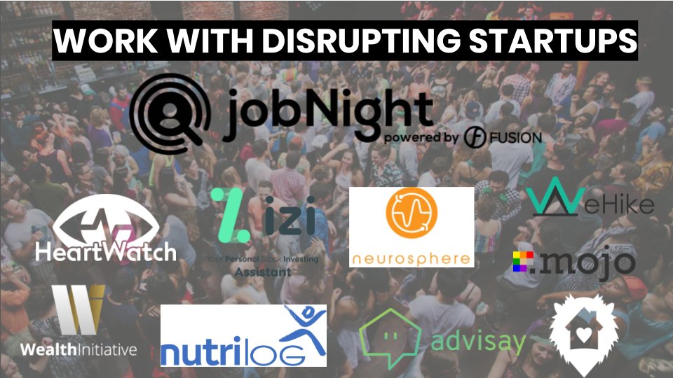 ProptechFusion's tweet photo. More than 100 participants are expected to come to our #JobNight this evening!
Our innovative startups will be there to discuss career opportunities with talents with various sorts of expertise.
You can still join us here >> https://t.co/mTkUiuT3zv
@sal_matteis @A_d_e_l_a https://t.co/cdZvquRzTw