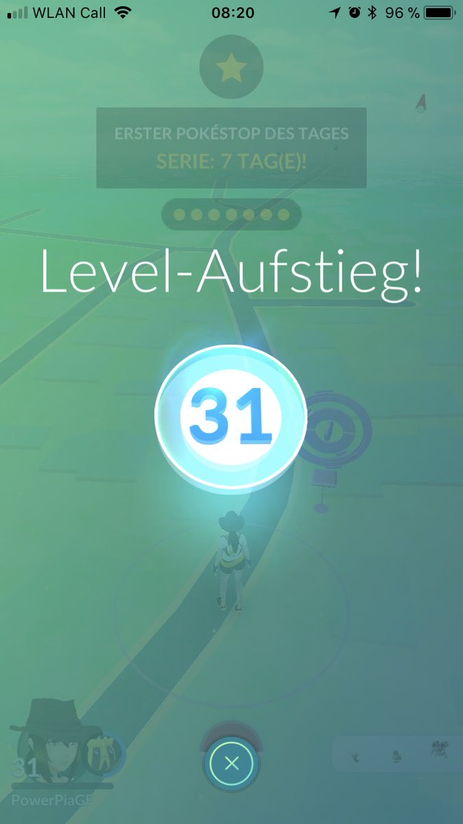 PowerPiaGF's tweet photo. Ich liebe die EP-Belohnung 😁 #PokemonGOTravel https://t.co/QONudbkkYq
