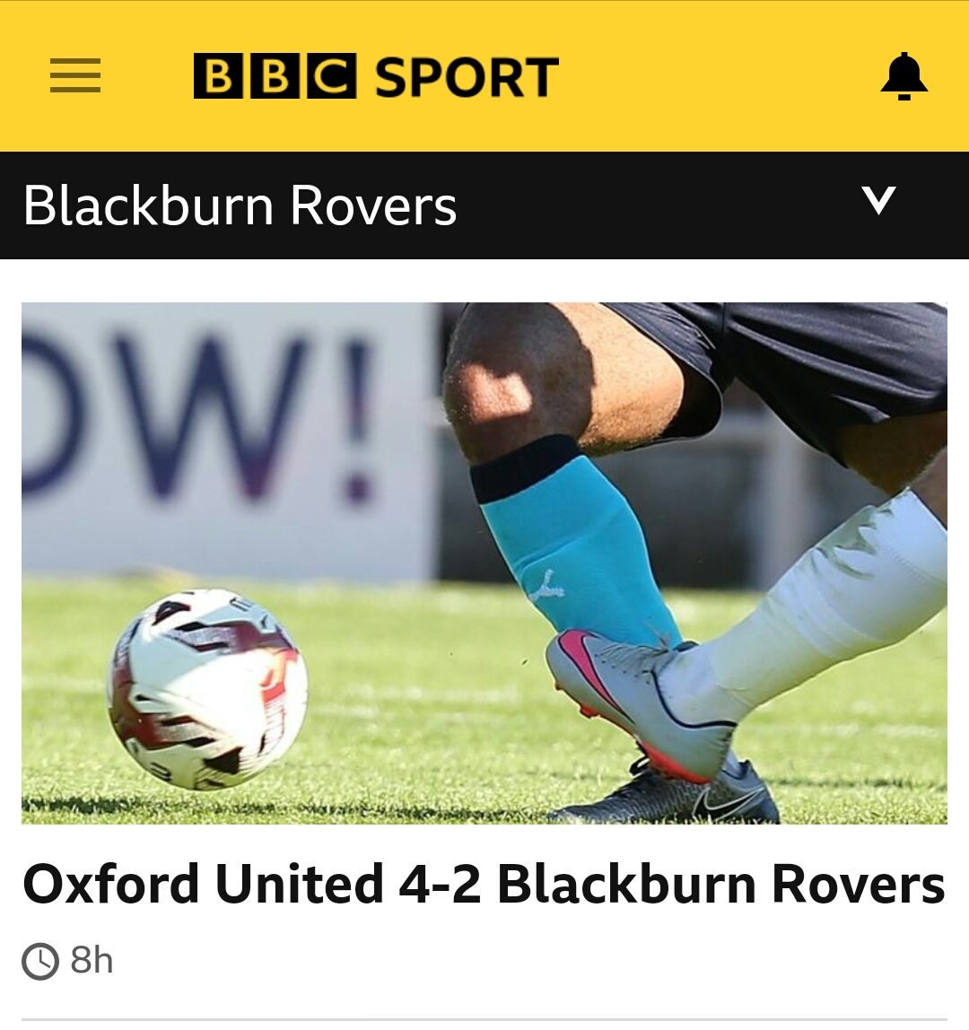 TimDYo's tweet photo. You had one job @BBCSport #wrongscore #brfc #rovers https://t.co/xqYwh1jgQ6