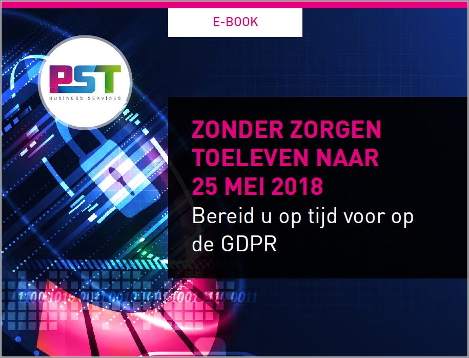 PSTeu's tweet photo. 55% van de Europese bedrijfsleiders is er niet gerust op dat de deadline voor de #GDPR gehaald wordt. En u? https://t.co/MmD8jNmOyN [E-book] https://t.co/i6FLsPymzc