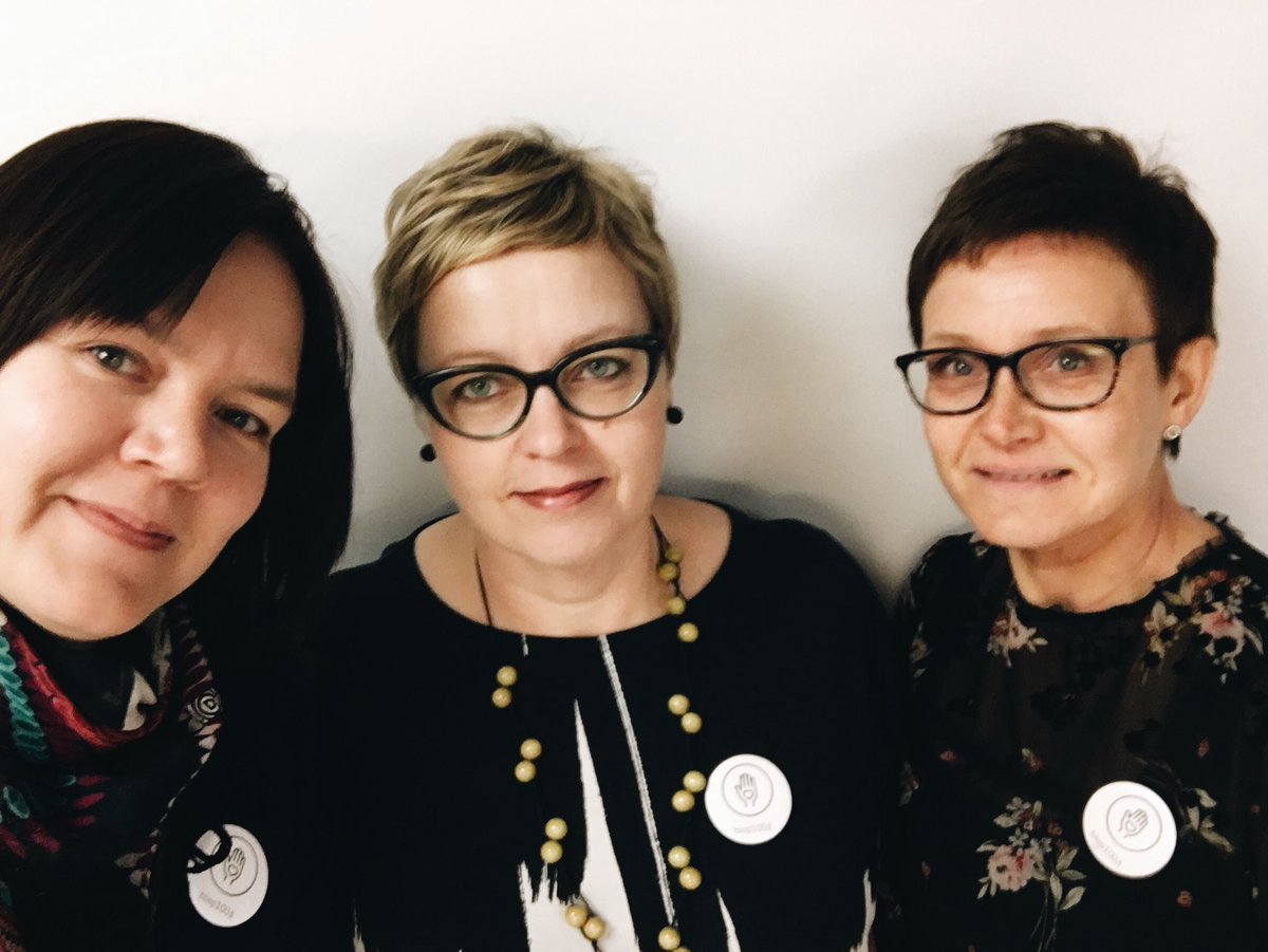 nette's tweet photo. Tänään on tiedossa jännä #hiiop -päivä: pääsemme kouluttamaan vapaaehtoistyöntekijöitä ja muita kiinnostuneita tietotekniikan ja somen maailmaan kiinnostuskohteiden mukaan 😊 Valmiina ja valppaana @kaikaup @KirsiYlimainen https://t.co/6fdiPb8vHC