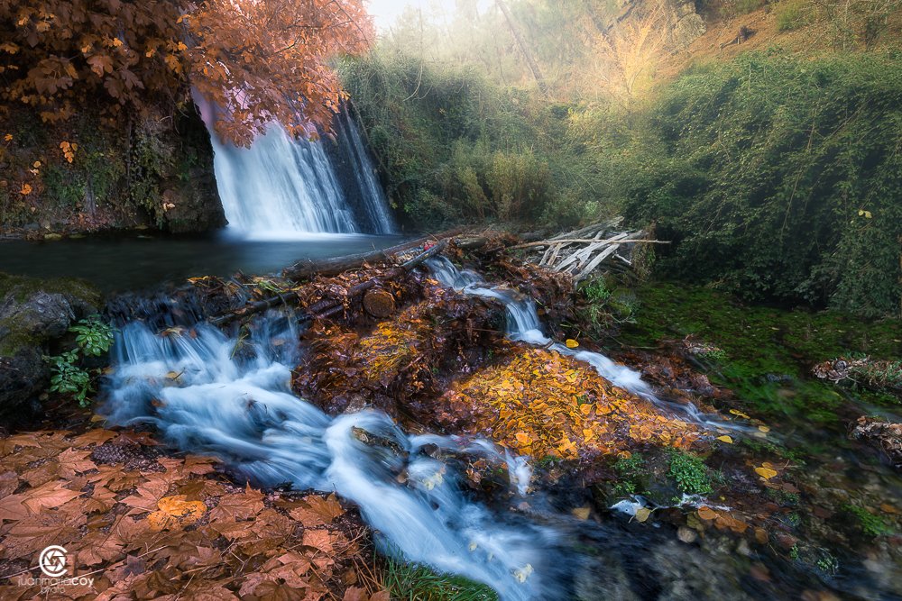 Un fresco día de otoño en la Cascada de Arroyo Frío. Parque Natural Los Calares del Río Mundo y de la Sima #Cotillas #Albacete #CastillaLaMancha #Spain #sunrise #longexposure #landscape #water #autumn #fall goo.gl/iGG5lv
