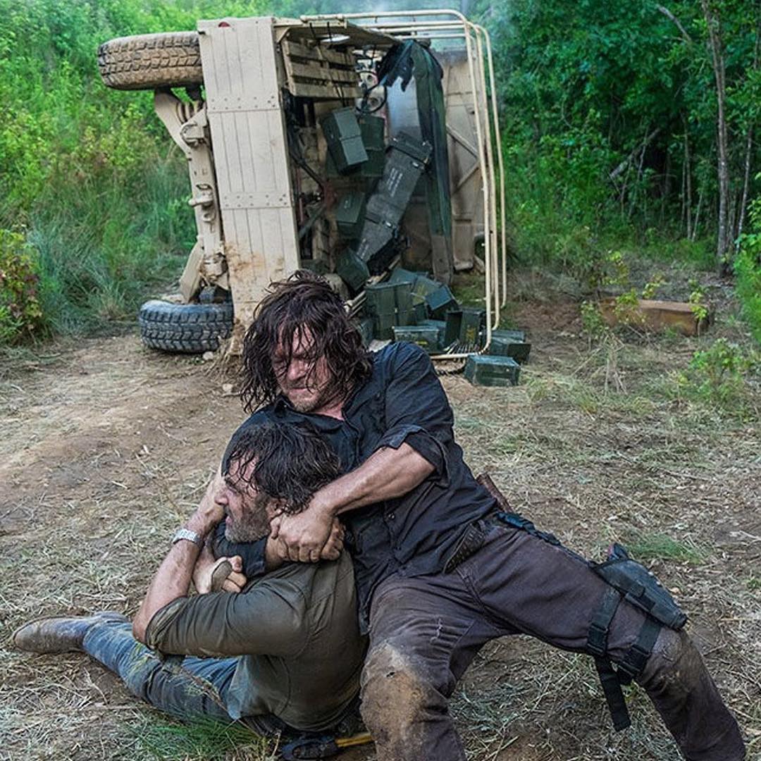 Dans une famille il y a toujours des hauts et des bas #TWD