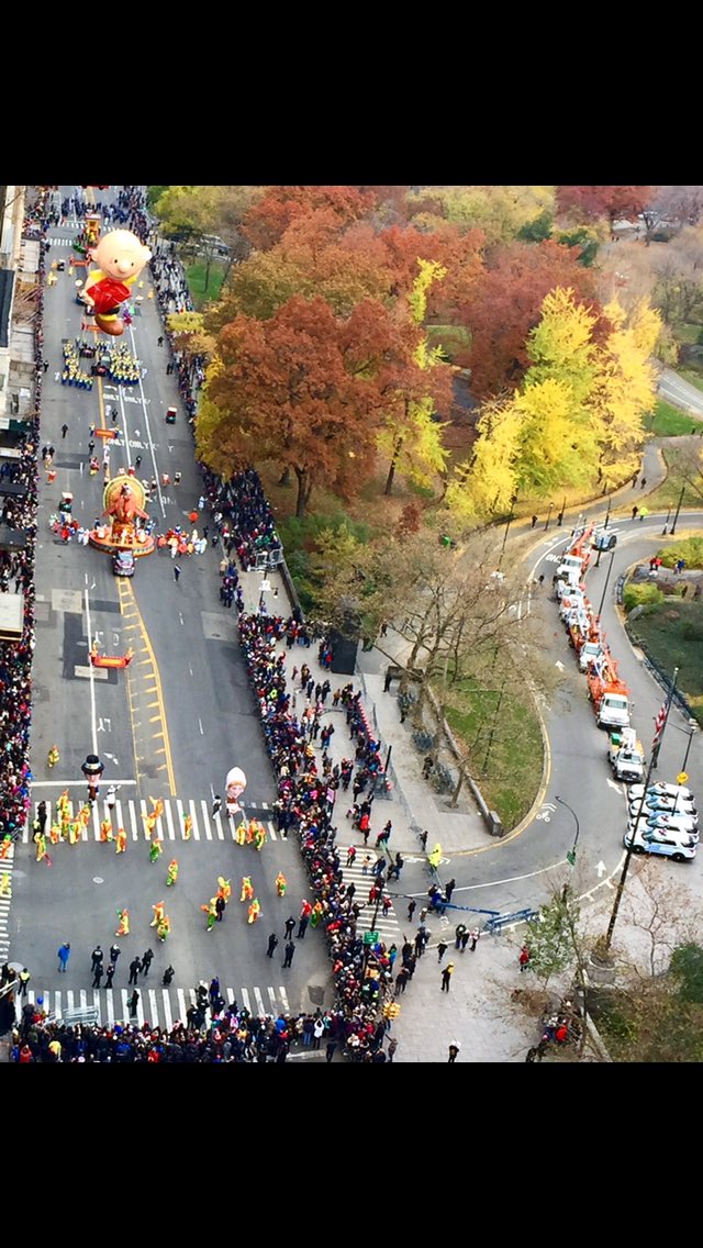 Not thrilled at all to be missing this view that we had for last year’s Thanksgiving. Will absolutely be back there for next year. Happy Thanksgiving tomorrow, NYC