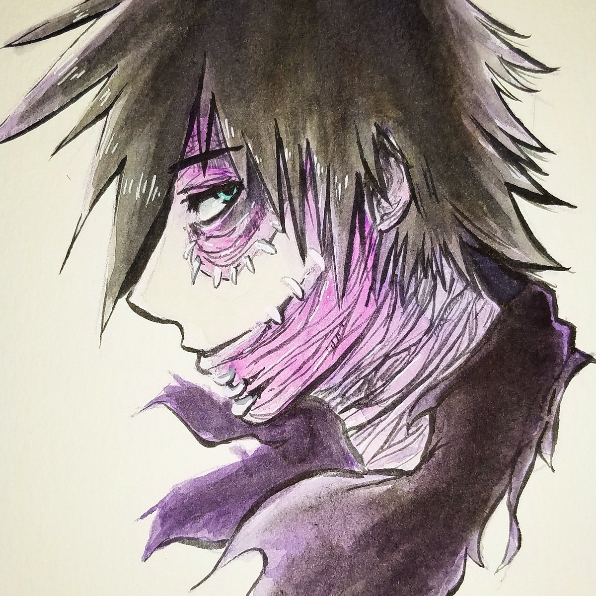 pics Dabi Sleeping Fanart twitter