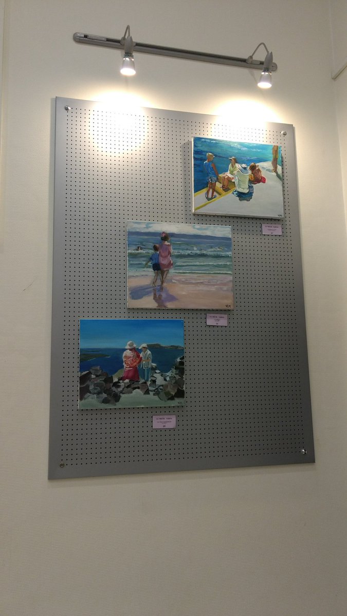 VLMPeintre's tweet photo. Atelier des peintres réunis.#expo #villeurbanne #petitsformats #acrylique #acrylicpainting https://t.co/7uxn2eq34b