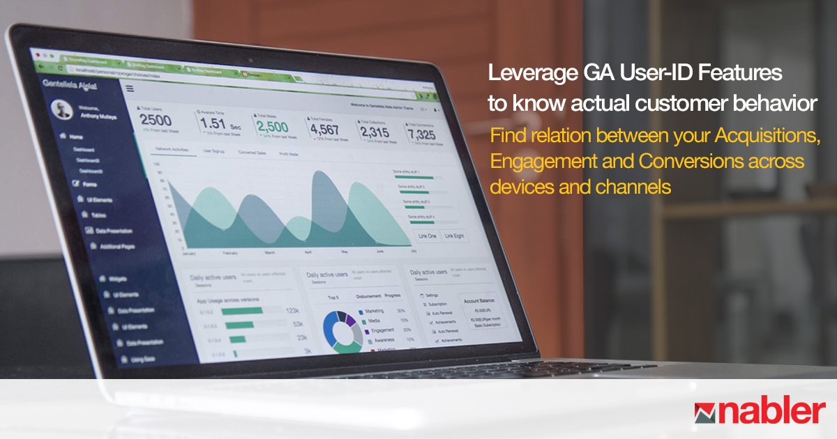 nablerDigital's tweet photo. Are you collecting correct #userdata? Going by analytics #customerdata, you might be targeting same user through multiple #marketing efforts, increasing #CostPerAcquisition. Solve this discrepancy by leveraging #GoogleAnalytics User-ID feature - https://t.co/Q9hrTNRhSw https://t.co/gNkqu2y4qB