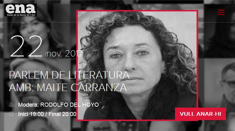 bcnliteratura's tweet photo. Al Centre Cultural de la Fundació Sierra i Fabra @FundacioSiF, a les 19h, "Parlem de literatura: #ena17 amb l'escriptora i guionista Maite Carranza i amb Rodolfo del Hoyo com a moderador #ciutatliteratura #cityoflit https://t.co/7BRXeS8Lj0