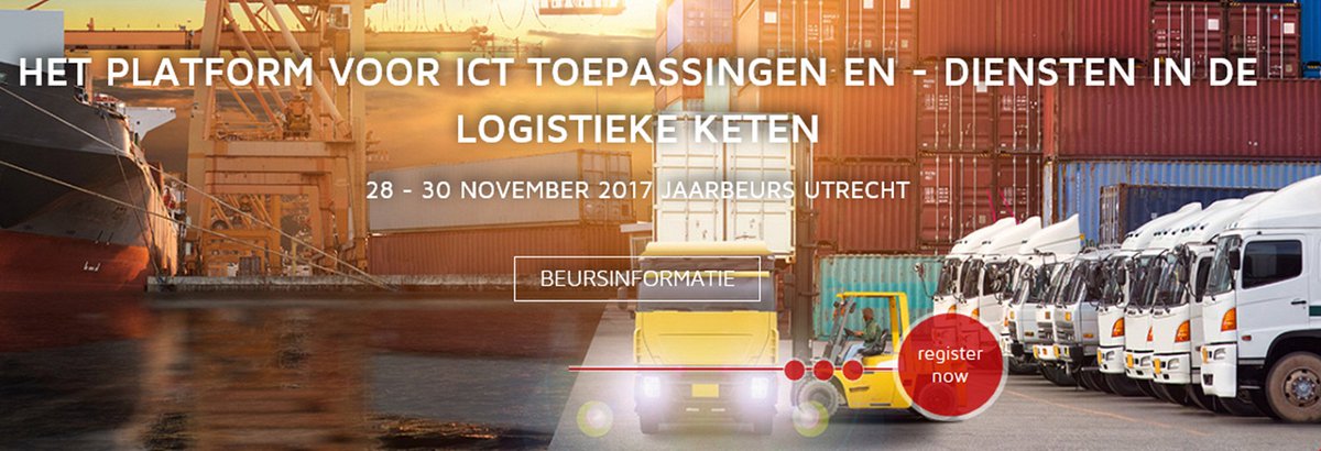 Even bijpraten over uw/onze 2018-plannen in Smart Logistics, Robotics of Synchromodaal Transport? Dat kan volgende week op onze stand 03.C092, Beurs <a href="/ICTenLogistiek/">Beurs ICT&Logistiek</a> in Utrecht! Interesse in een afspraak om zo kennis te vermenigvuldigen? Mail of bel me!