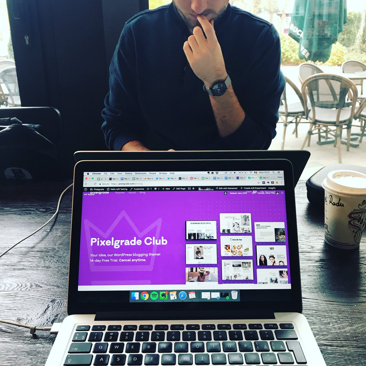 oanafilip's tweet photo. 🤔You need to go out to go fast #workingremotely #officeview #problemsolver #Pixelgrade https://t.co/VQy3X9X2it