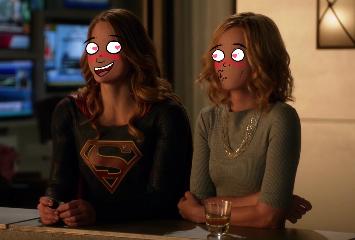 OfHeroine's tweet image. 😂😂😂

#Supergirl | #SuperCat