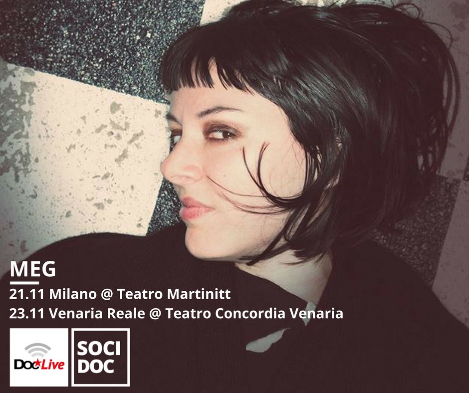 docservizi's tweet photo. | Meg in concerto |
▪️Giovedì 23.11 h. 21.00
>>live Meg "Concerto per" @ConcordiaTeatro Concordia Venaria - Torino
___________________________________________________
#live #doclive #music #show #concerti #connessioniperlarte #musicalive #meg #musica #concerto #arte #cantante https://t.co/bRDM8lJY3v