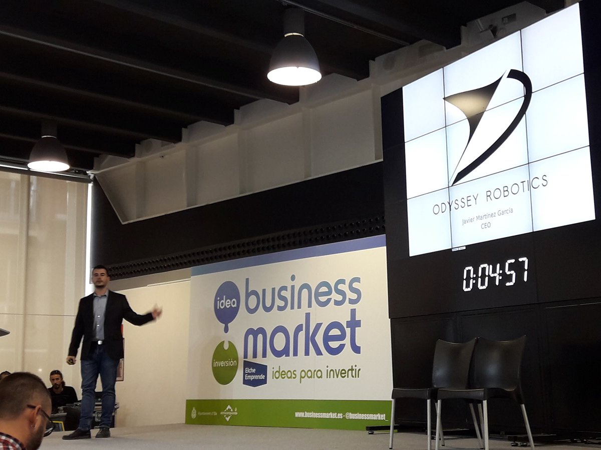 OdyRob's tweet photo. Gracias a @businessmarket_ por la oportunidad de presentar el proyecto #OdysseyRobotics. #bmelche #emprendimiento #visiónartificial #industria #vehículosautónomos https://t.co/hNF1DloCQY