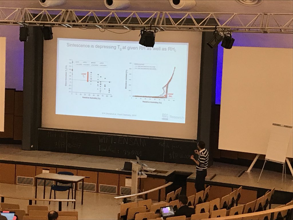 julnicolas's tweet photo. @gmqlrd @AM_ParisTech Première conférence invitée de la journée : Laurent Forny (@Nestle) nous parle de Sintescence #GFP2017 https://t.co/EIh3gsDcQv