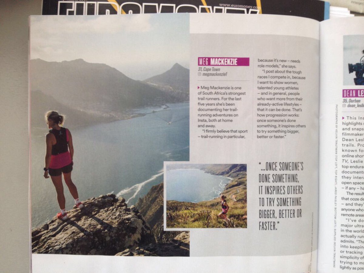 Meg_Mackenzie86's tweet photo. Yay! Check out my Insta story in this months @runnersworldza 🙌🏻 https://t.co/WK6L2UKq0a