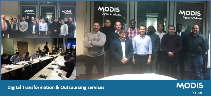 AkkodisFrance's tweet photo. Bienvenue à nos 11 nouveaux collaborateurs, en CDI, issus de notre Digital Academy à Paris. 
Et si en 2018, vous intégriez, vous aussi, notre Digital Academy! 
En savoir plus: https://t.co/euztULUXil 

#emploi #Paris #CDI #Numérique #Jobs #formation #reseaux #ModisFr https://t.co/9xLgJG5WJL