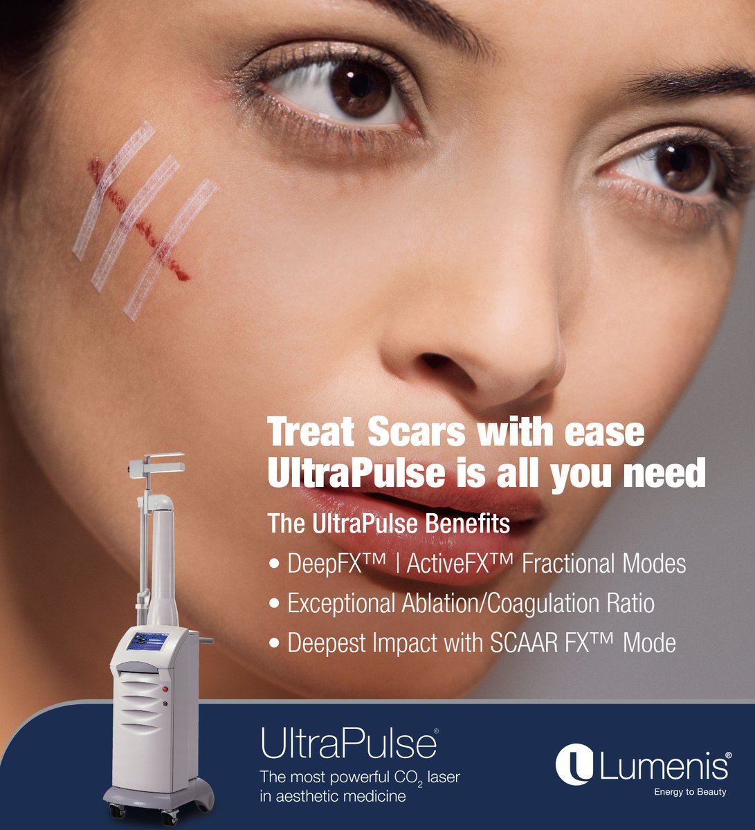 LumenisIndia's tweet photo. UltraPulse can penetrate deeper than any aesthetic ablative CO2 laser. Combined with great versatility, this makes UltraPulse perfect for complex Scar procedures.
Visit us today : https://t.co/MqDbwZfuMP
#Lumenis #LumenisIndia #UltraPulse #Scar https://t.co/b0CcFK6Azu
