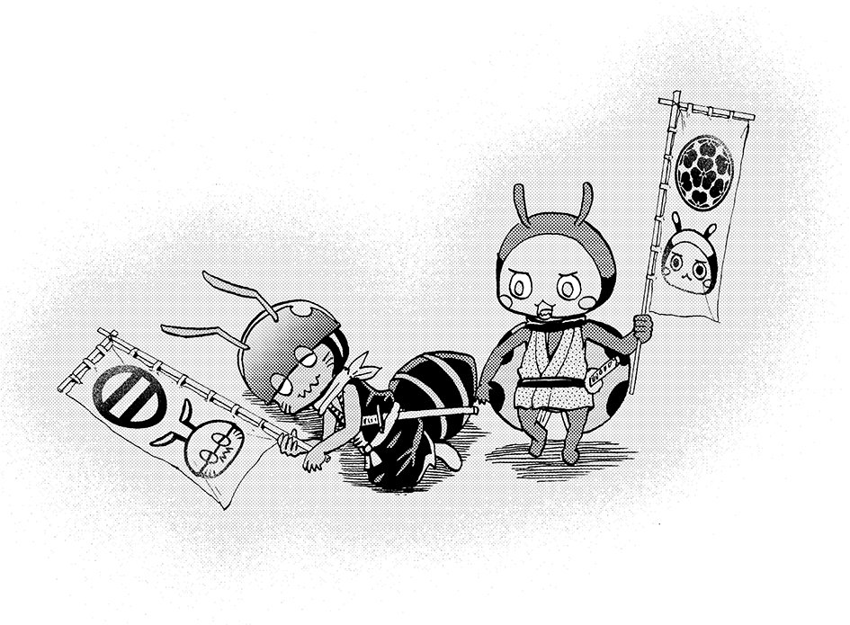 週刊少年チャンピオン編集部 出陣 昆虫武将チョウソカベ 第17話が本日発売 11 22 の52号に掲載 あの やる気のないモガミさんが やる気を出した そして T Co Ztehmylgon Twitter