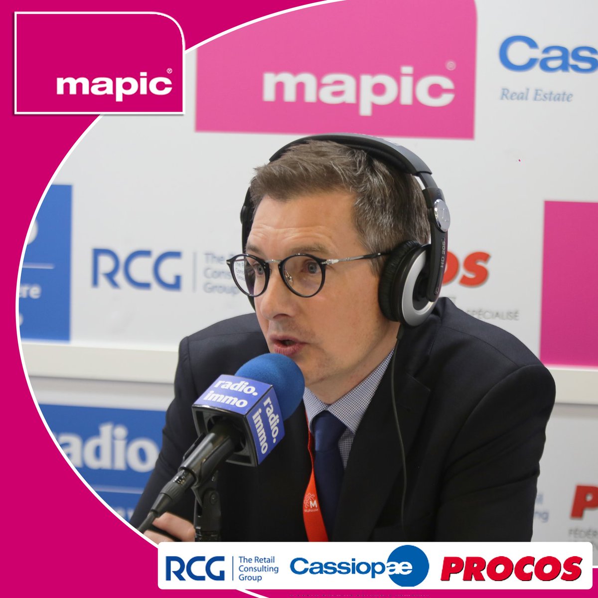 radioimmo's tweet photo. [#MAPIC2017] "Sur ces 6 dernières années, on compte 430 ouvertures d'enseignes sur le centre ville de Mulhouse". @fmarquet Représentant Manager du Commerce de #Mulhouse sur #radioimmo https://t.co/lEIIWjXrZX https://t.co/U1ELiEFPKO