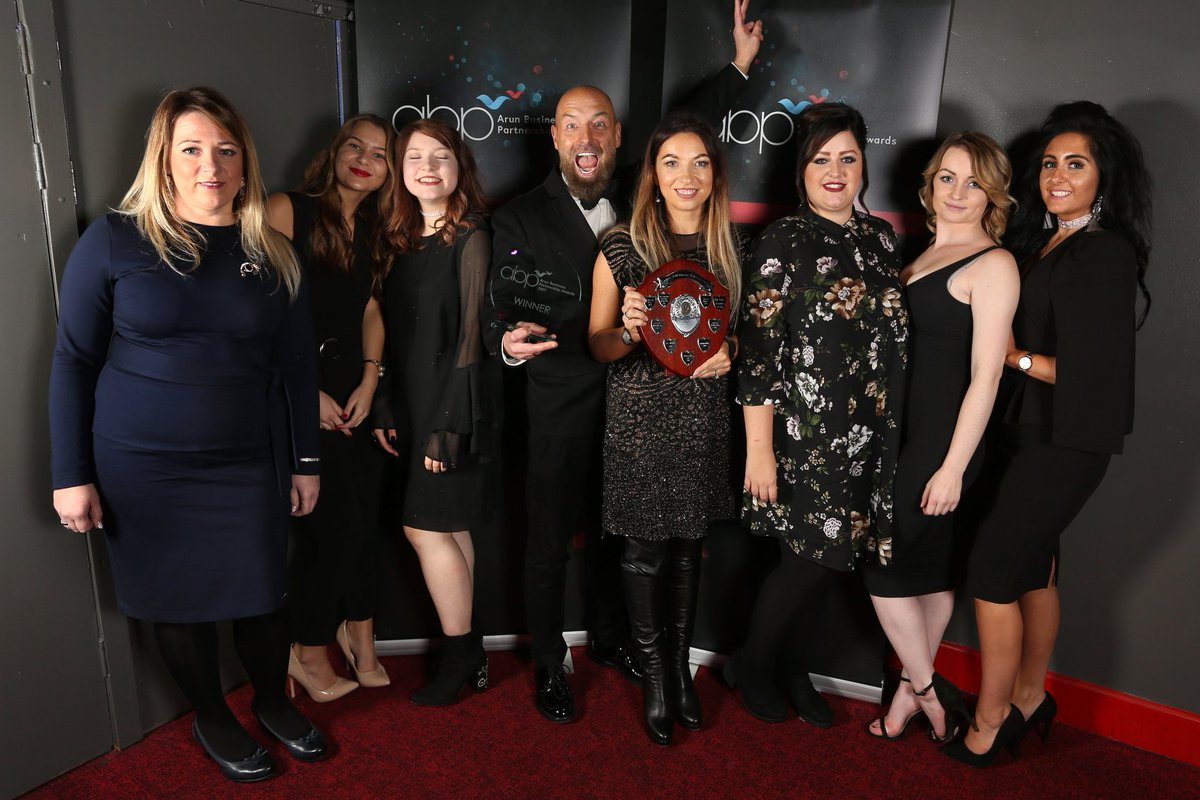 Proud to have supported <a href="/Arunbizpartners/">Arun Biz Partnership</a> 2017 awards.  Congratulations to Angel White #Littlehampton for winning our sponsorship category, the Business of the Year up to 5 employees. <a href="/ArunDistrict/">Arun District Council</a> <a href="/Butlins/">Butlin's</a>