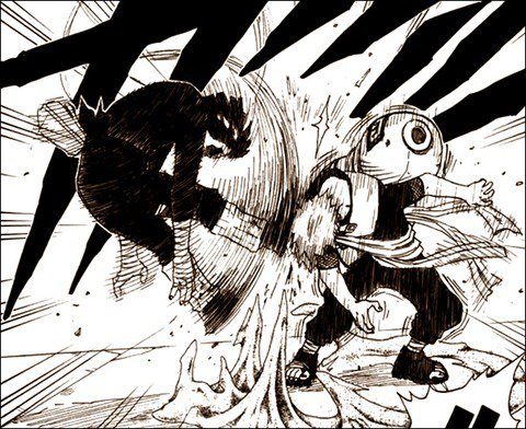 我愛羅　リー リーvs我愛羅