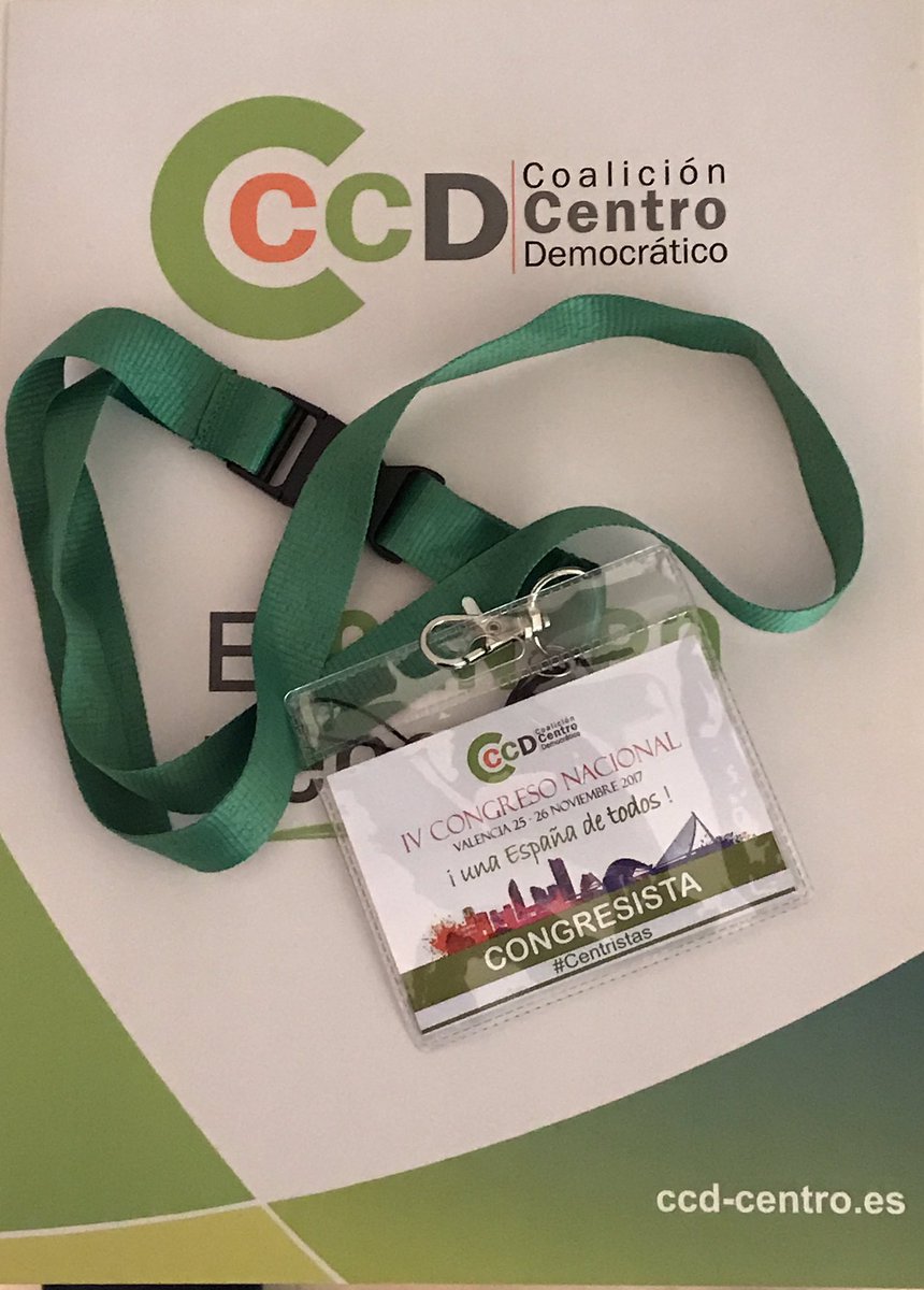 CCDcentro's tweet photo. Falta apenas dos días para el IV Congreso de #CCD en #Valencia. Compartimos la ilusión de reunirnos todos los #Centristas trabajando por #UnaEspañaDeTodos renovando nuestro compromiso y propuestas para un futuro mejor en Igualdad y Libertad. https://t.co/lGq1sFSBfZ