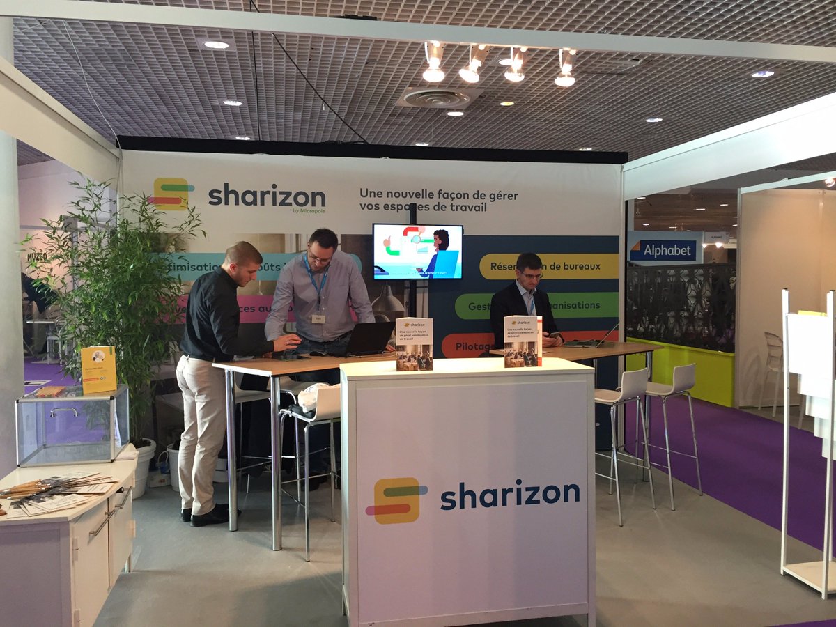 sharizonfr's tweet photo. C'est parti ! Retrouvez toute l'équipe @sharizonfr sur le stand i1 de @WorkplaceCannes pour découvrir comment notre application de gestion des espaces de travail peut répondre à vos projets ! https://t.co/iAQW85MZPV