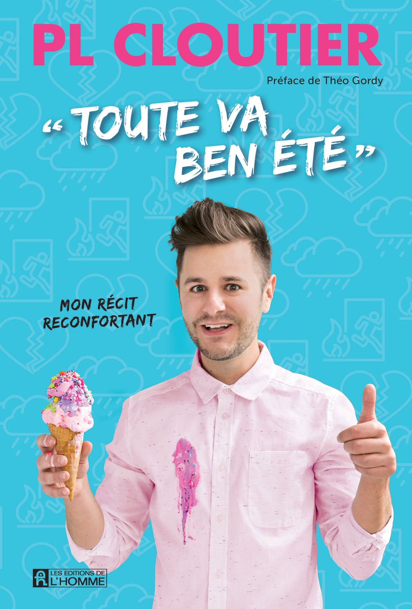 meltyTH's tweet image. Retrouve @PLCloutier en live ce soir à 19h30 sur la page Facebook de melty ! Il va nous parler de son livre "Toute Va Ben Eté" 😚