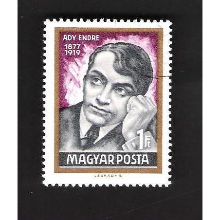 filatelic's tweet photo. #FelizMiercoles #HappyWednesday En 1877 nació Endre Ady, poeta húngaro / In 1877 born Endre Ady, Hungarian poet #AdyEndre #EndreAdy #poet #Hungary https://t.co/YRYgQe7qFD