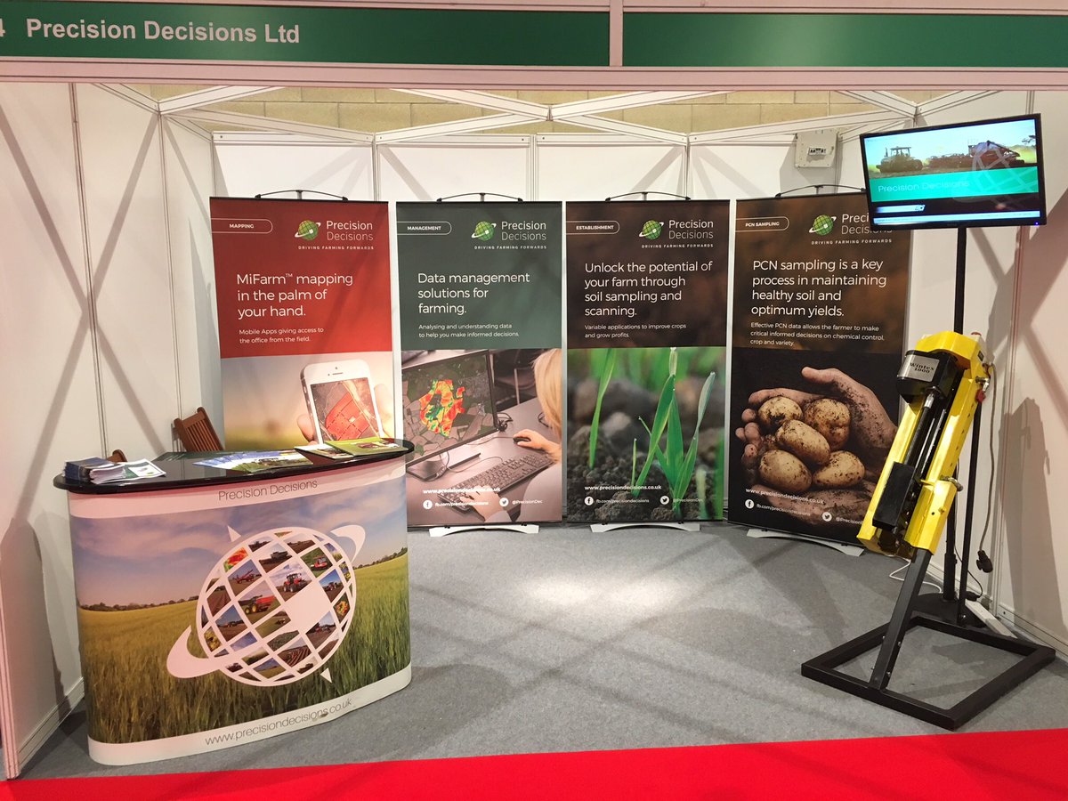 PrecisionDec's tweet photo. The doors are about to open on the @BP2017Harrogate show! We are on stand 194 so come along to talk #pcnsampling #soilsampling and #soilscanning https://t.co/rU15BPoRe7
